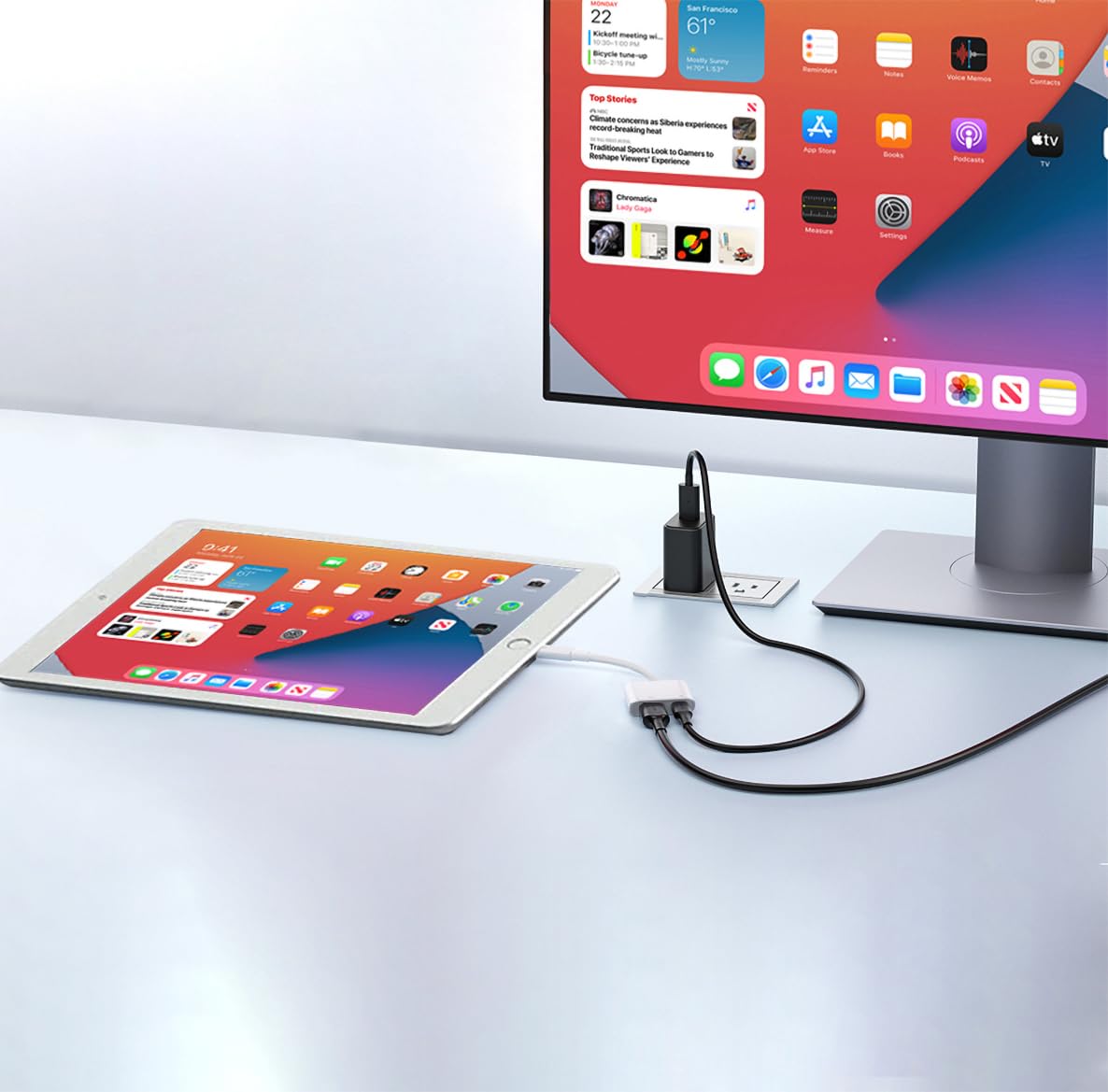 Amazon.com: Apple Lightning to HDMI Adapter for iPhone 14/13/ 12